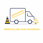 Truck for irregular and oversized items.