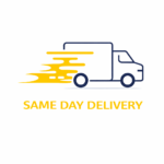 Fast delivery service on the same day.