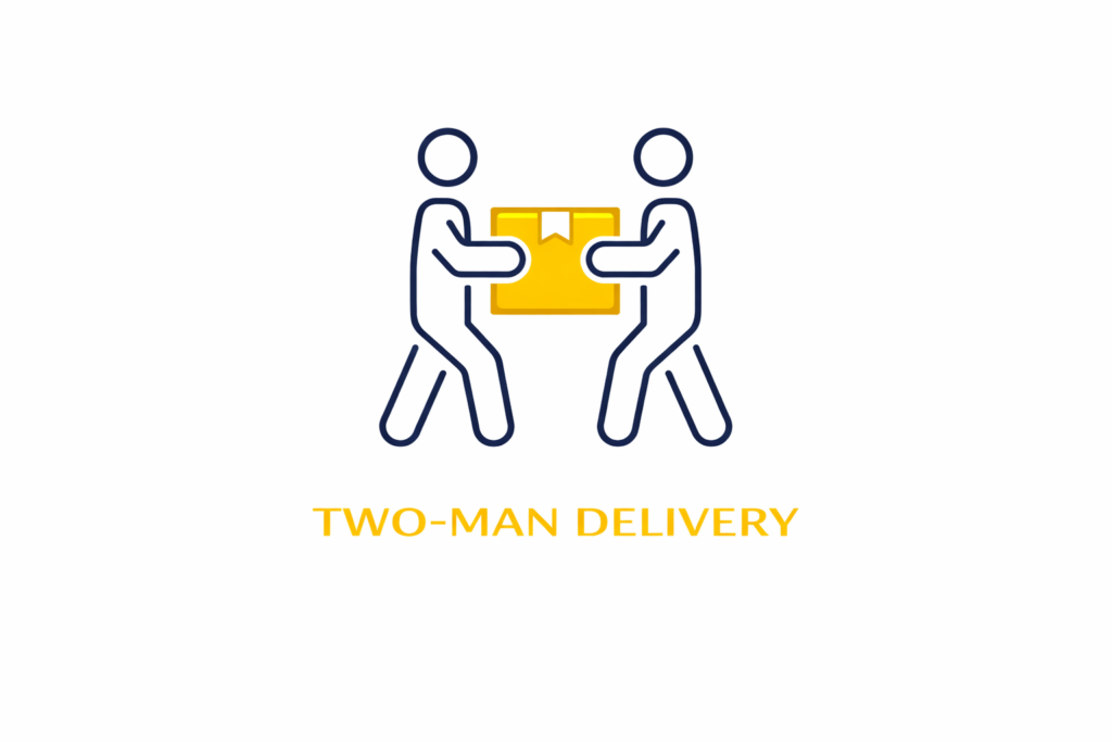 Tag Courier TWO-MAN DELIVERY