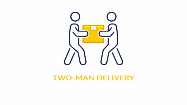 Tag Courier TWO-MAN DELIVERY